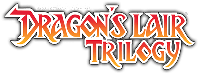 Dragon's Lair Trilogy title screen for Wii